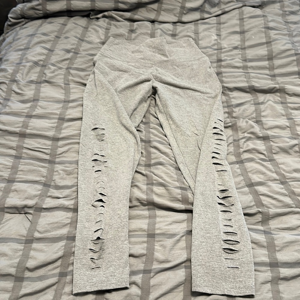 Aerie side slit leggings